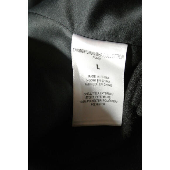 NEW, Favorite Daughter the Simon Double Breasted Longline Coat Black L #LD117 - Picture 12 of 12